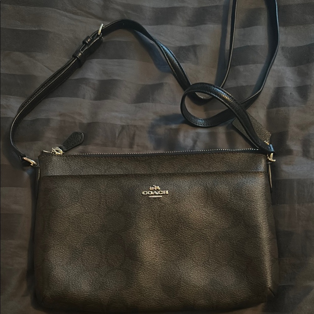 Coach Sophisticated Black Crossbody Bag